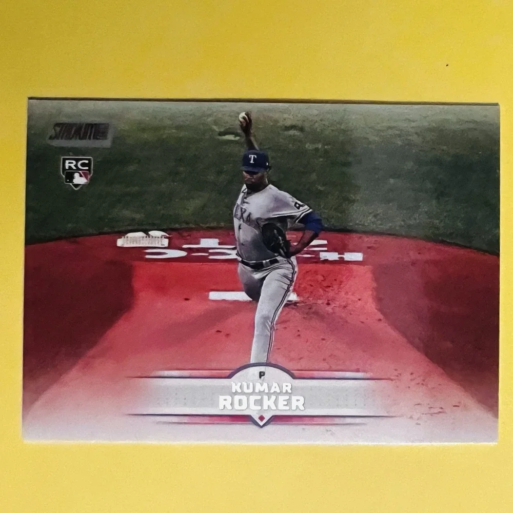 2025 Topps Stadium Club‎ Baseball Kumar Rocker RC Rookie Card #179 Texas Rangers